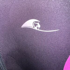 Men's Black and Pink Surf Hybrid Shorts